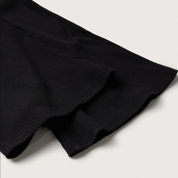 Mango Black Flared Pants - Picture 3 of 4